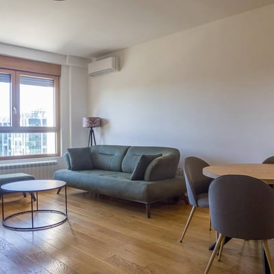 Rental of a modern 2-room apartment, 62 m², New Belgrade, Belgrade, Serbia